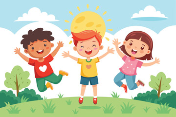 children in the park