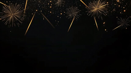 Obraz premium fireworks in the night sky