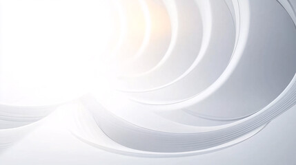 white abstract light background with lines and bubbles