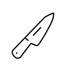 outline icons related to cooking