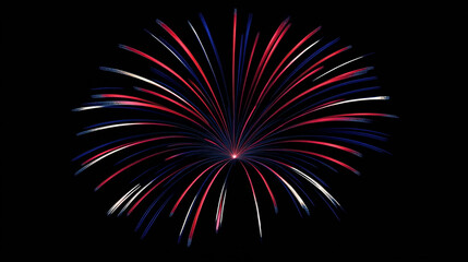 fireworks on black background