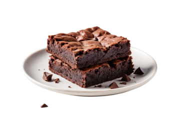 chocolate cake on plate