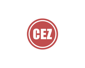 CEZ Logo design vector template. CEZ