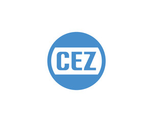 CEZ Logo design vector template. CEZ