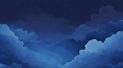 blue sky with clouds