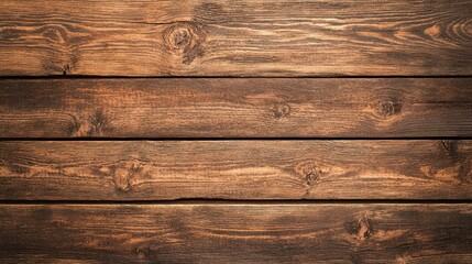 Obraz premium Rustic Brown Wood Plank Surface for Textures and Backgrounds