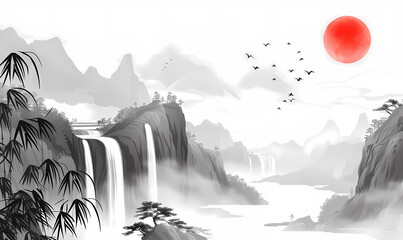 Classical landscape painting