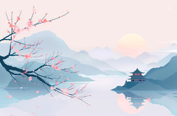 Classical landscape painting