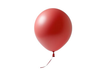 Brightly Colored Hydrogen Balloons Floating in the Air with isolated on transparent background