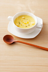 コーンスープ　Sweetcorn soup