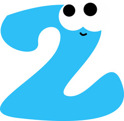 Cute Alphabet Character Element 