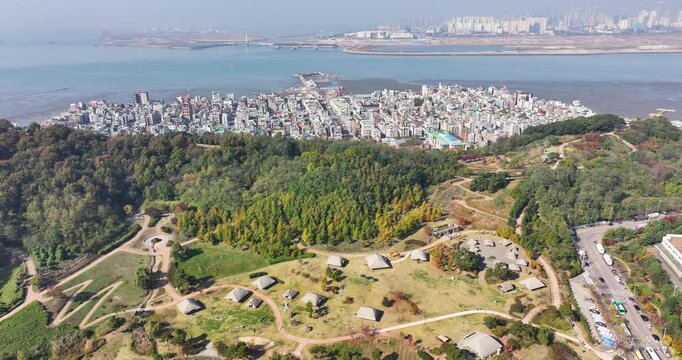 시흥시 오이도 선사유적공원의 가을