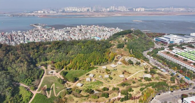 시흥시 오이도 선사유적공원의 가을