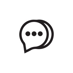 Comment icon speech bubble symbol. Speech bubble collection.vector illustration