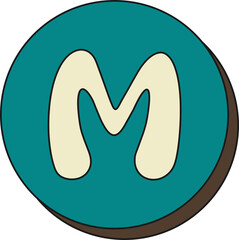 Alphabet Ransom M Element