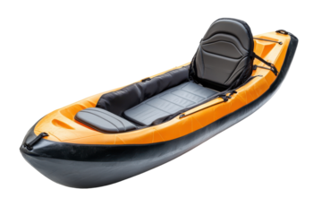 Adjustable Kayak Seat Featuring High Back Support, Ideal for Enhancing Your Paddling Experience with isolated on transparent background
