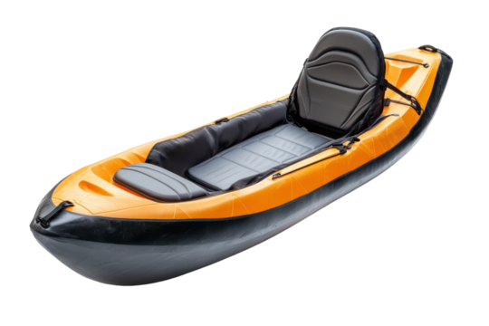 Adjustable Kayak Seat Featuring High Back Support, Ideal for Enhancing Your Paddling Experience with isolated on transparent background