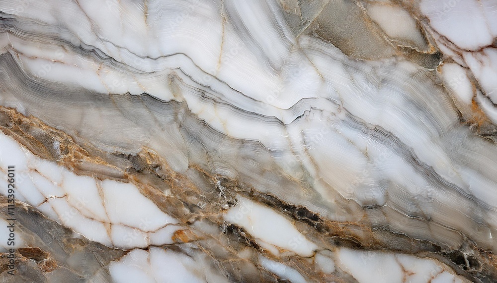Poster intricate veining patterns in a natural marble stone, adding depth and dimension to the design