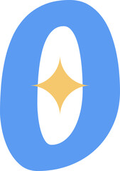 Alphabet Ransom Note O Element