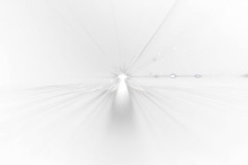 Abstract Transparent  light beam radiating outwards from a central point, creating a dynamic and energetic visual.