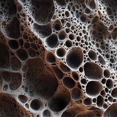 Vermiculate Abstract Cellular Texture