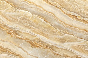 Obraz premium Elegant beige marble panorama: natural stone texture ideal for design and architectural projects.