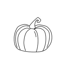 Pumpkin line icon