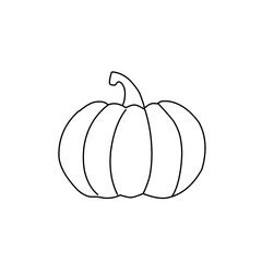 Pumpkin line icon