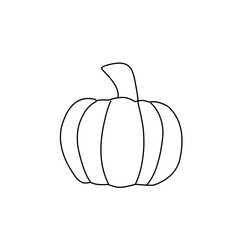 Pumpkin line icon