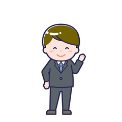 スーツ／男性 04