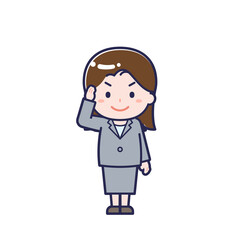 スーツ／女性 02