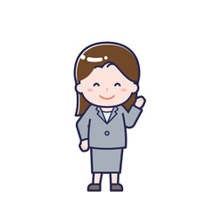 スーツ／女性 04