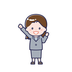 スーツ／女性 06