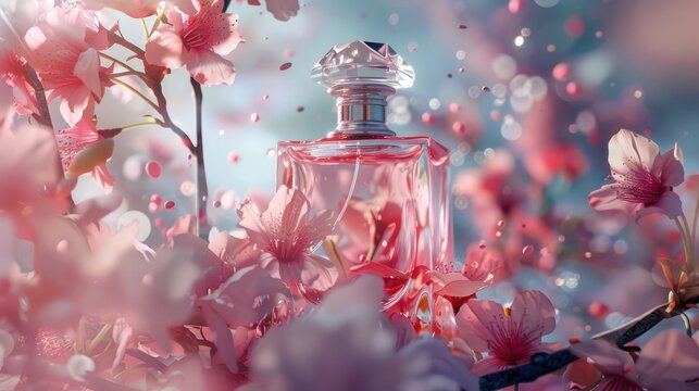 background for a parfum account dedicated