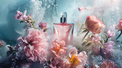 background for a parfum account dedicated