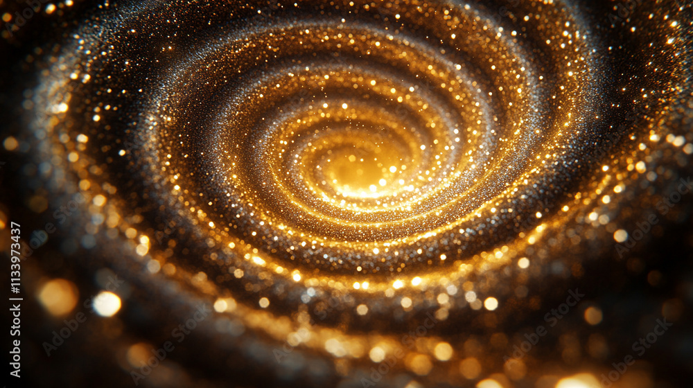Aufkleber a conceptual image of big data technology, featuring an information funnel symbolizing the flow and 