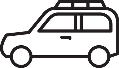 Car Line Icon