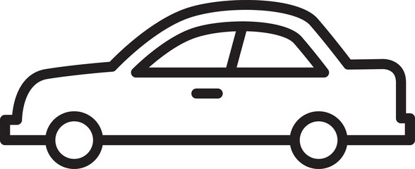 Car Line Icon