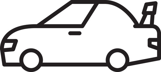 Car Line Icon