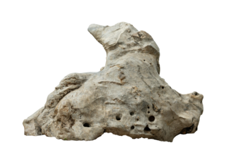 Stone isolated on transparent background, PNG File