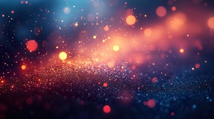 Fototapeta premium Shimmering Dreams: A Glimmering Abstract Background