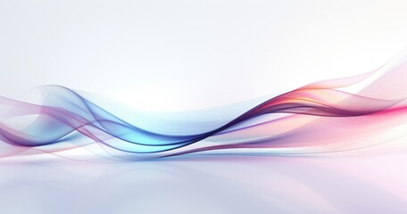 Obraz premium beautiful abstract background with floating glossy shapes in beautiful colors, creating an elegant and modern composition