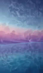 Obraz premium Calming Abstract Blue Gradient for Relaxation, blue, tranquil , soothing