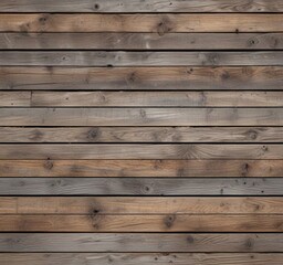 Naklejka premium Weathered Wooden Plank Seamless Tileable Texture with Natural Brown and Grey Shades, brown flooring, natural texture, wooden tiles