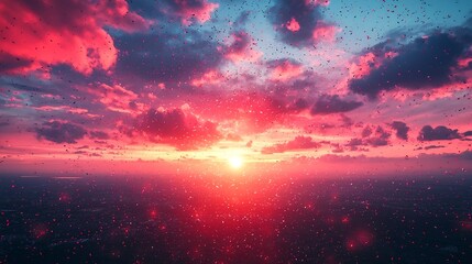 Corporate with Glowing Certificates and Rewards on Stage for Top Employees