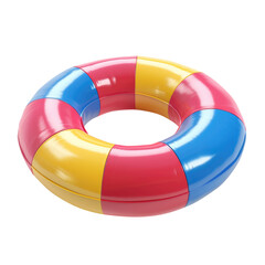 life buoy isolated on transparent white background, clipping path