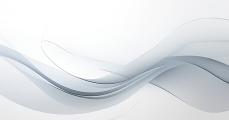 Obraz premium Beautiful background with abstract shapes and curves, creating an elegant and modern presentation for your design project. The light gray color of the backdrop