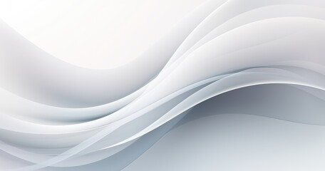 Beautiful background with abstract shapes and curves, creating an elegant and modern presentation for your design project. The light gray color of the backdrop