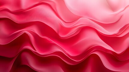 Obraz premium Red and pink gradient Valentine's day background with a smooth gradient of red and pink, romantic and festive