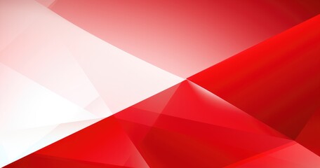 Obraz premium beautiful background with diagonal geometric shapes, vector illustration. Design banner for website or presentation with copy space. red color